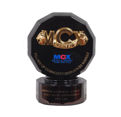 Best Stock Brokerage Company – Energy Award - MCX - Aliceblue